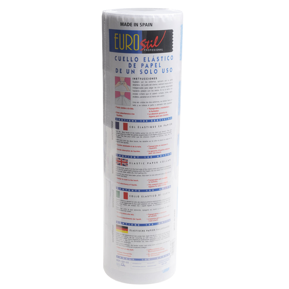 Eurostil Adhesive Neck Strips - 5 Rolls