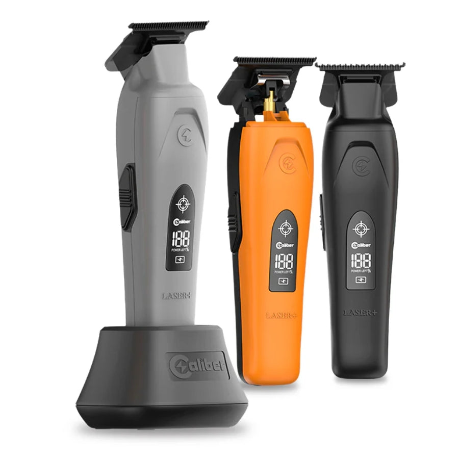 Caliber Laser+ Cordless Professional Trimmer – BarberCo