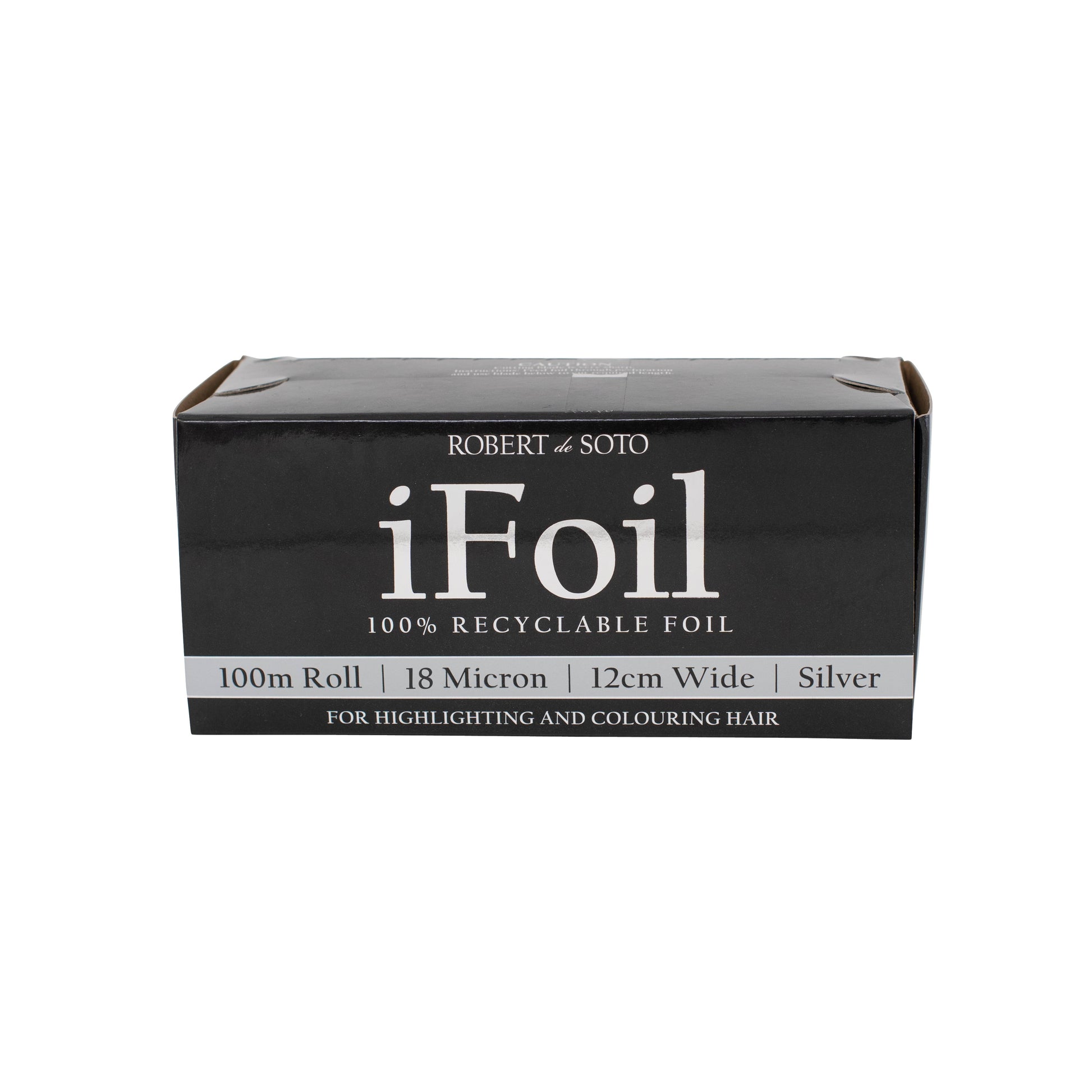 Robert Desoto Ifoil 18 Micron Foil 100m X 125mm - Silver