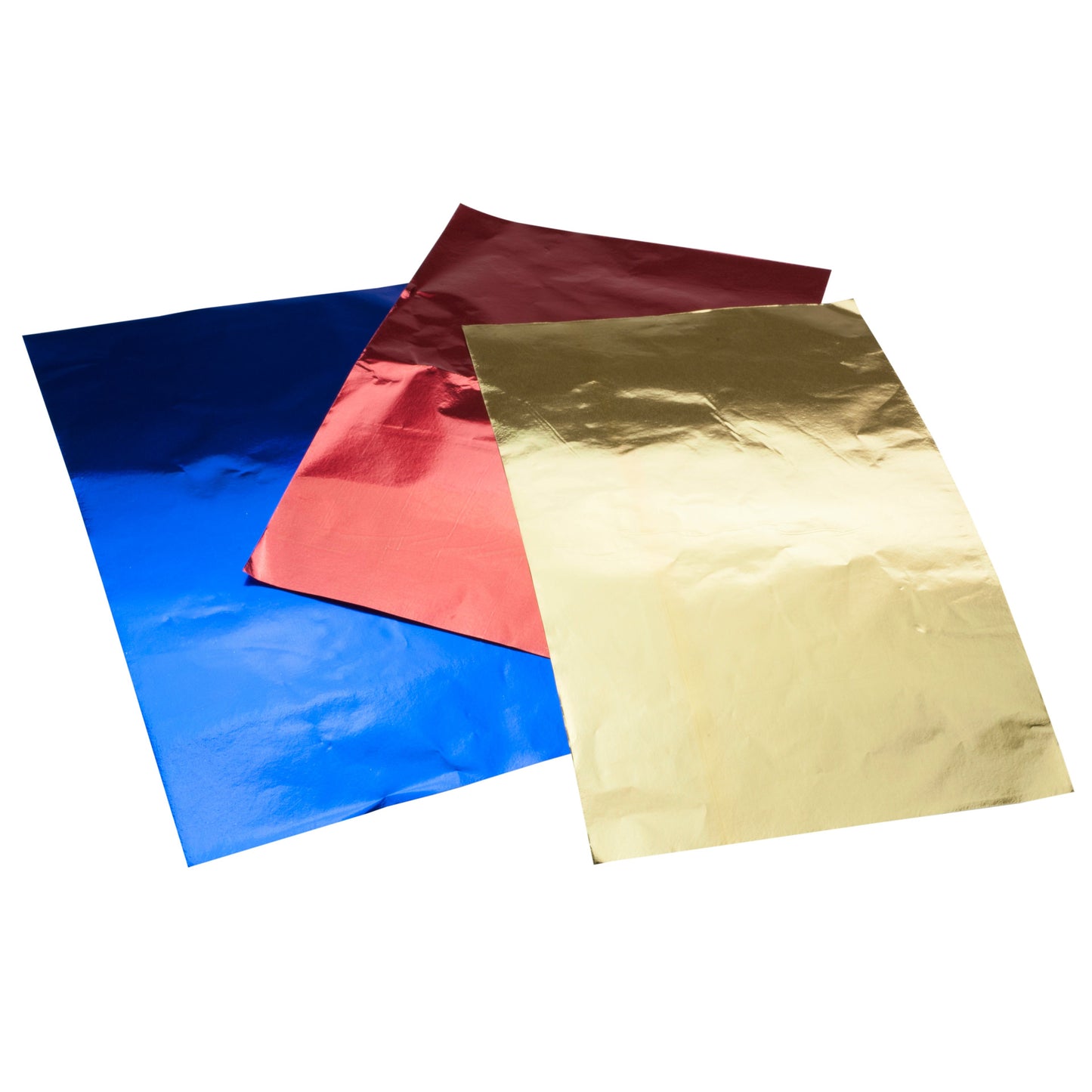 Robert Desoto Ifoil 15 Micron Pre Cut Foil 225 Sheets 127mm X 203mm - Gold/red/blue