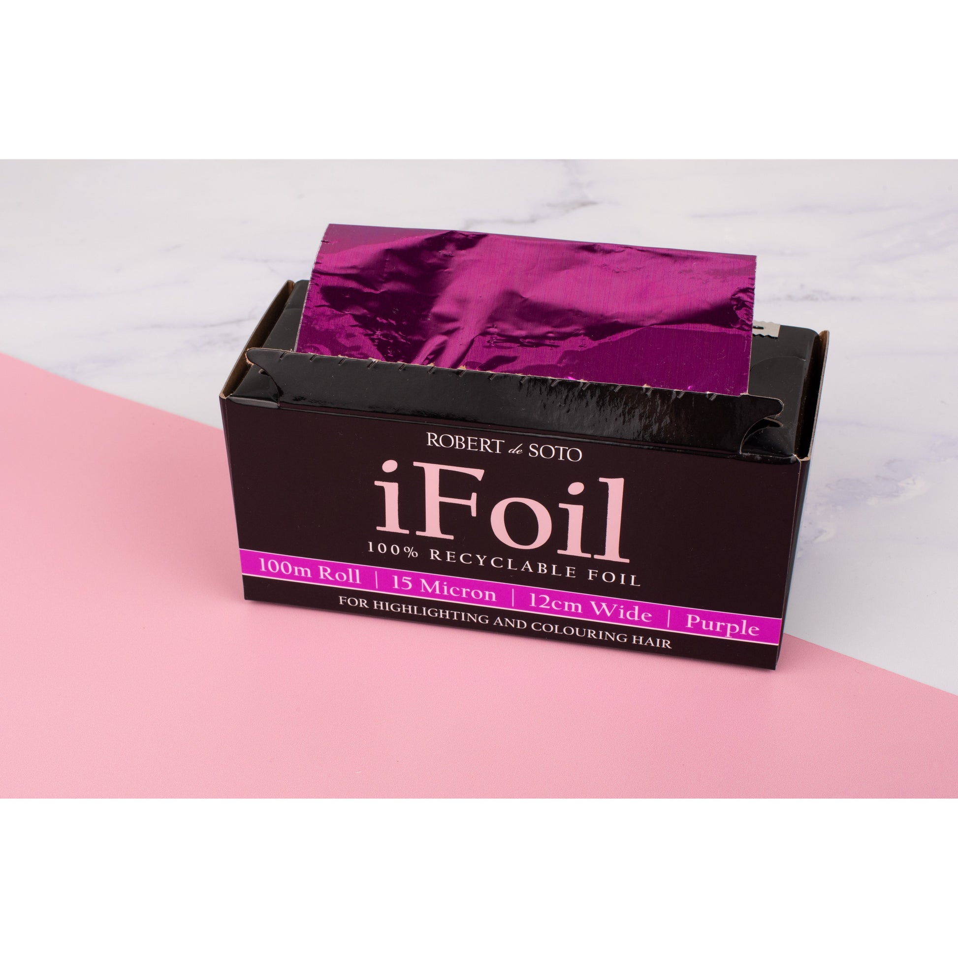 Robert Desoto Ifoil 15 Micron Foil 100m X 125mm - Purple