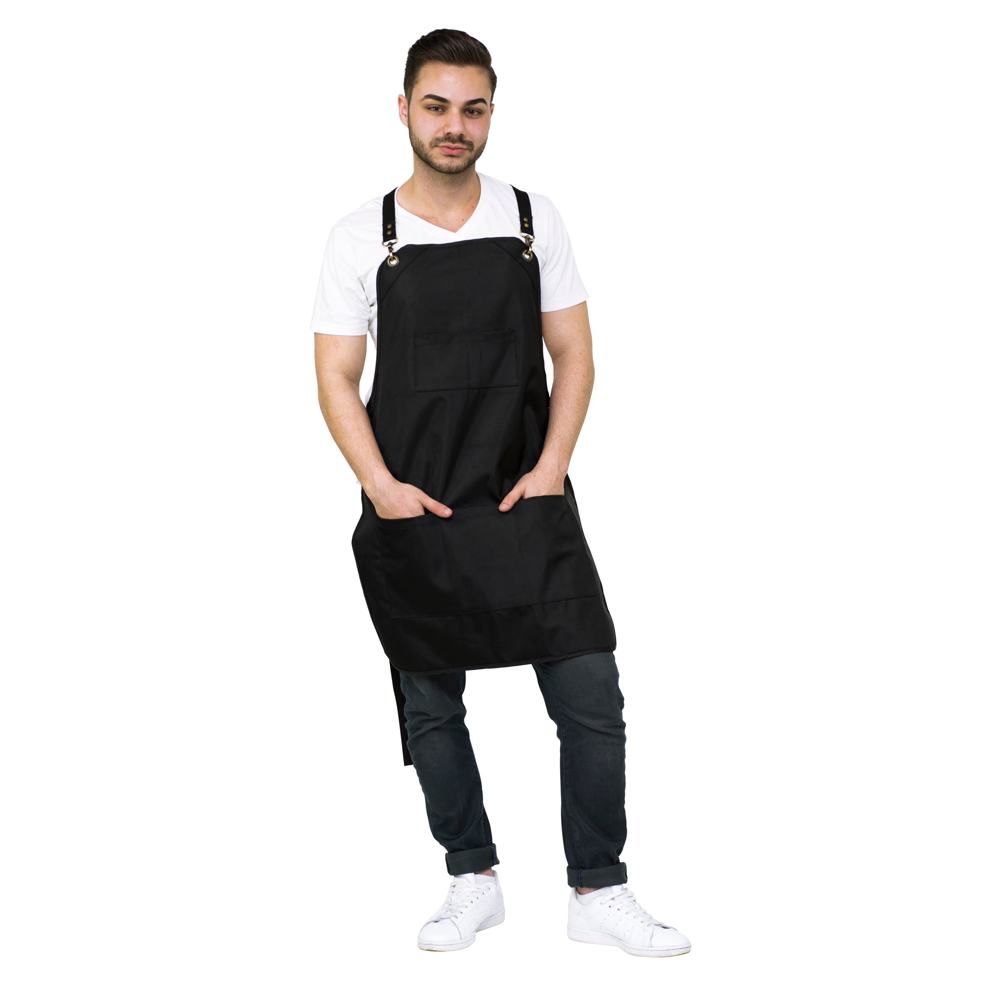 Salon Smart Vintage Apron - Black