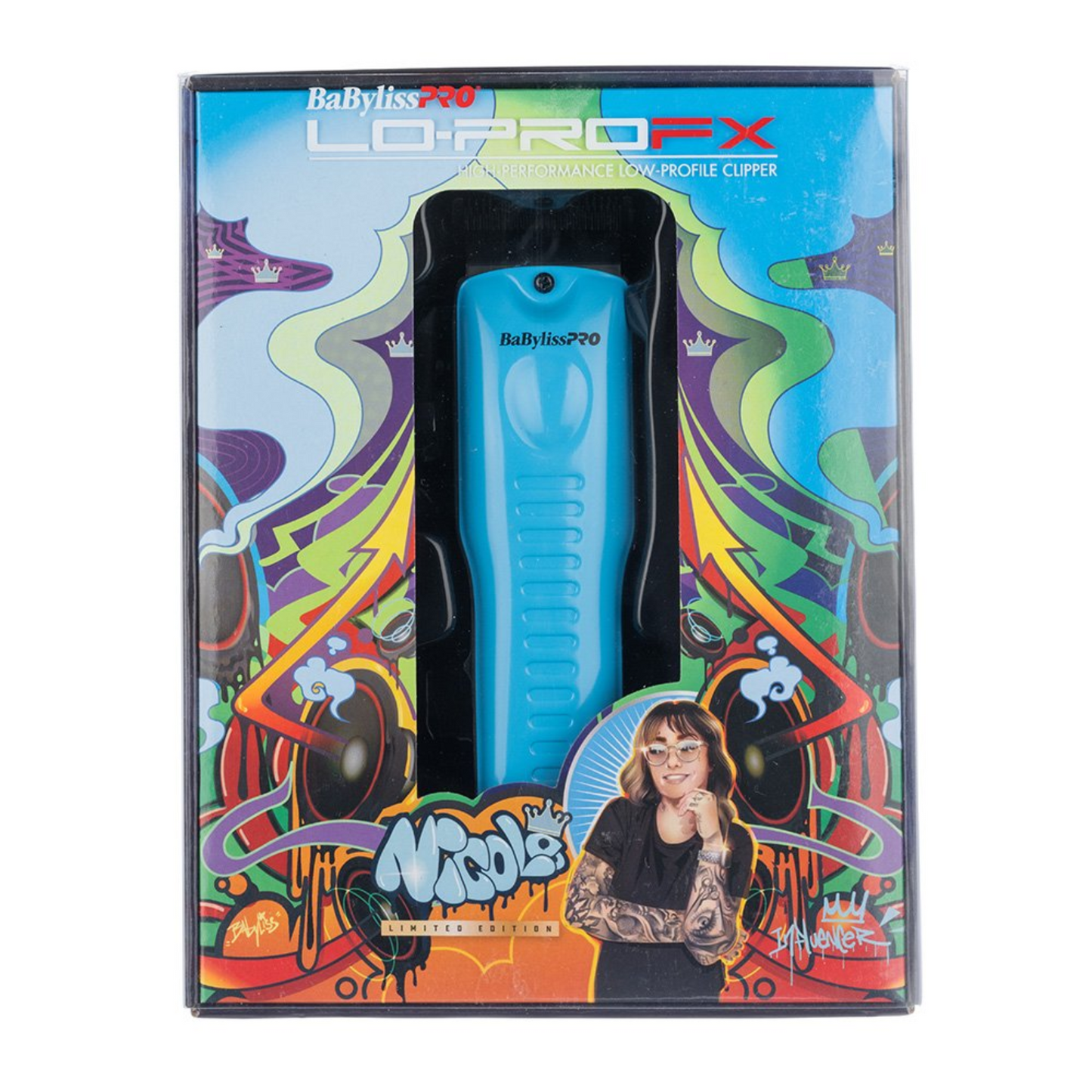 BaBylissPRO LoPRO FX Cordless Clipper - Limited Edition Influencer Collection - Nicole Renae