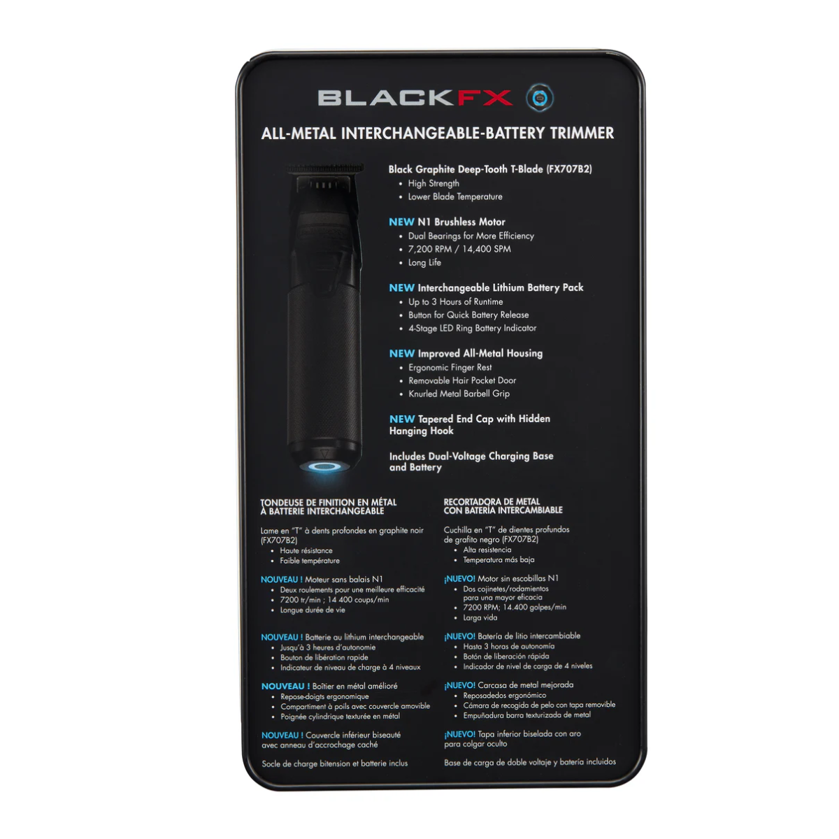 BaBylissPRO FXONE BlackFX Trimmer