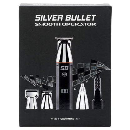 Silver Bullet Smooth Operator 11 in 1 Grooming Trimmer Kit