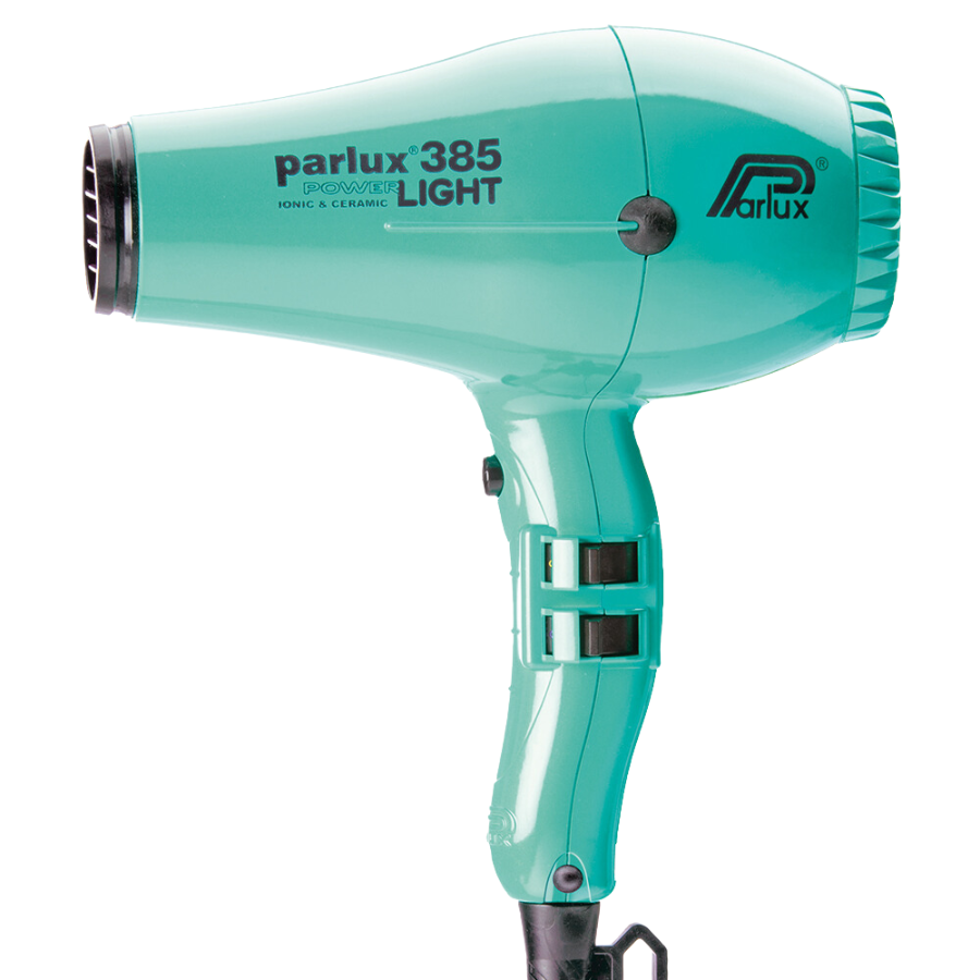 Parlux 385 Powerlight Ceramic And Ionic Dryer 2150w - Aquamarine