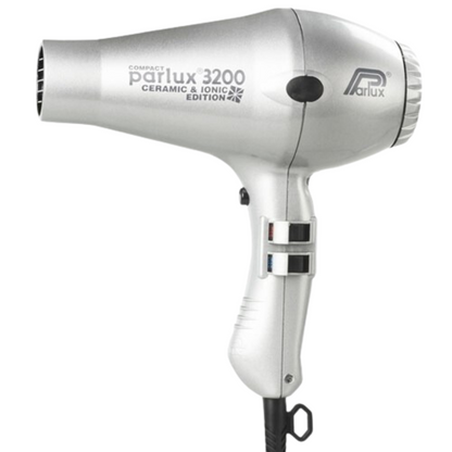 Parlux 3200 Ionic Ceramic Compact Hair Dryer - Silver