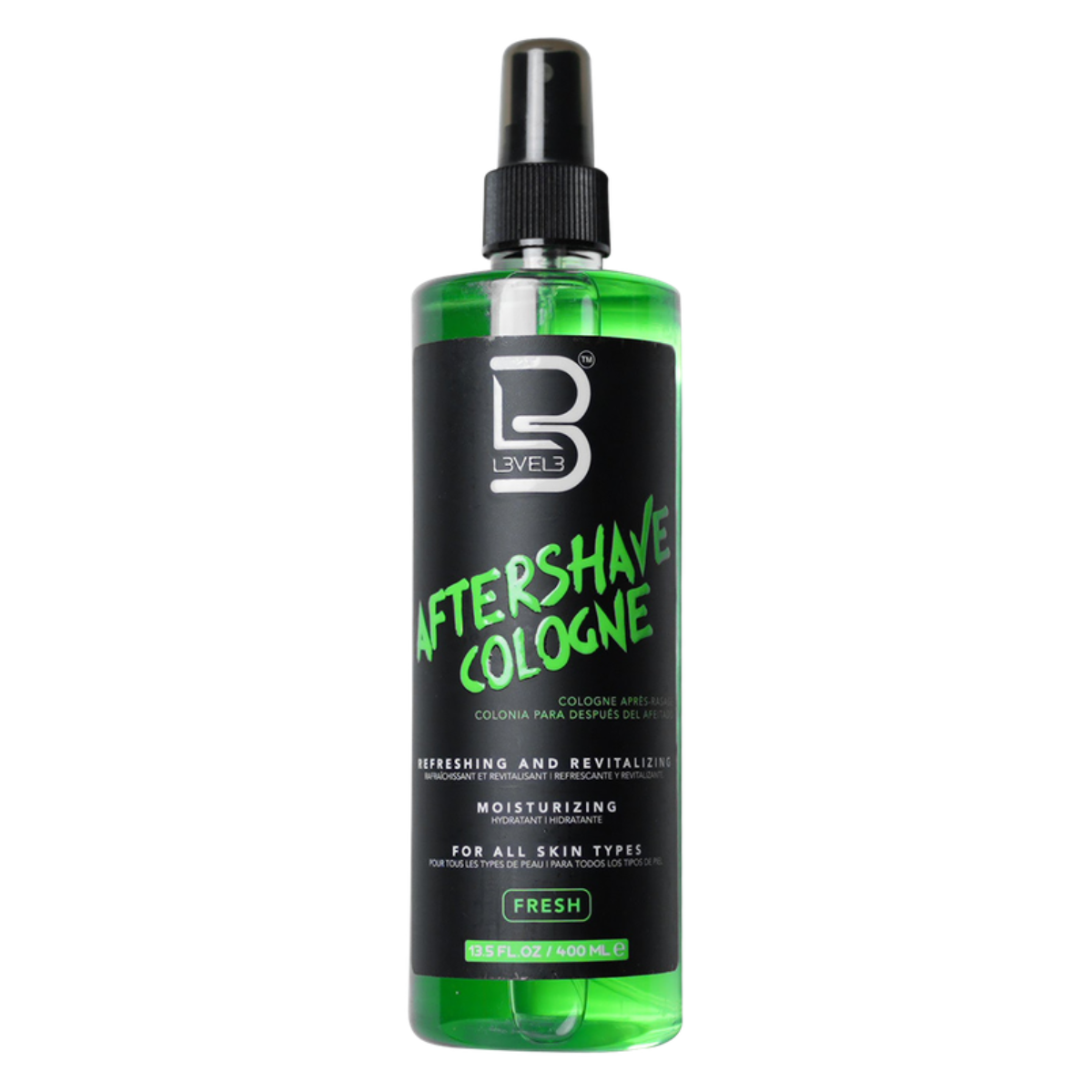 L3VEL3 Aftershave Cologne Fresh - 400ml