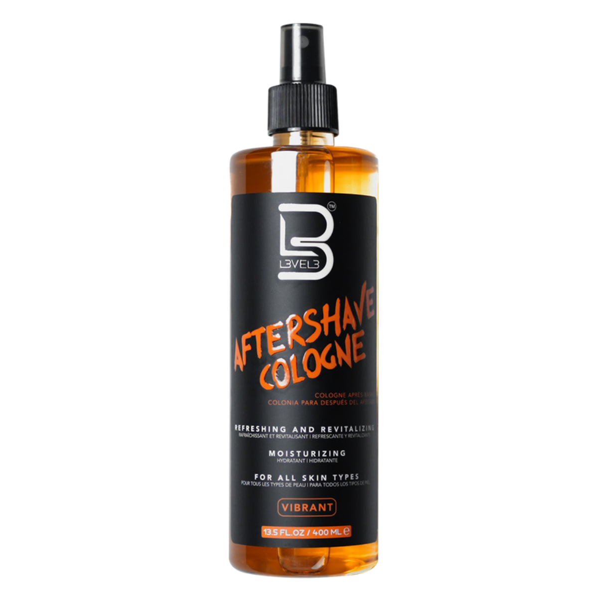 L3VEL3 Aftershave Cologne Vibrant - 400ml