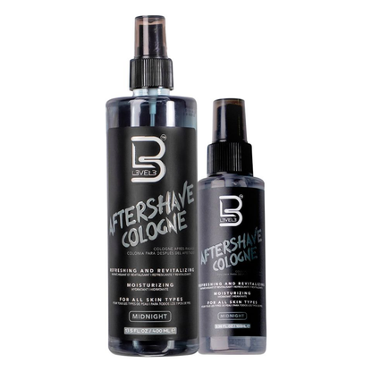 L3VEL3 Aftershave Cologne Midnight - 400ml