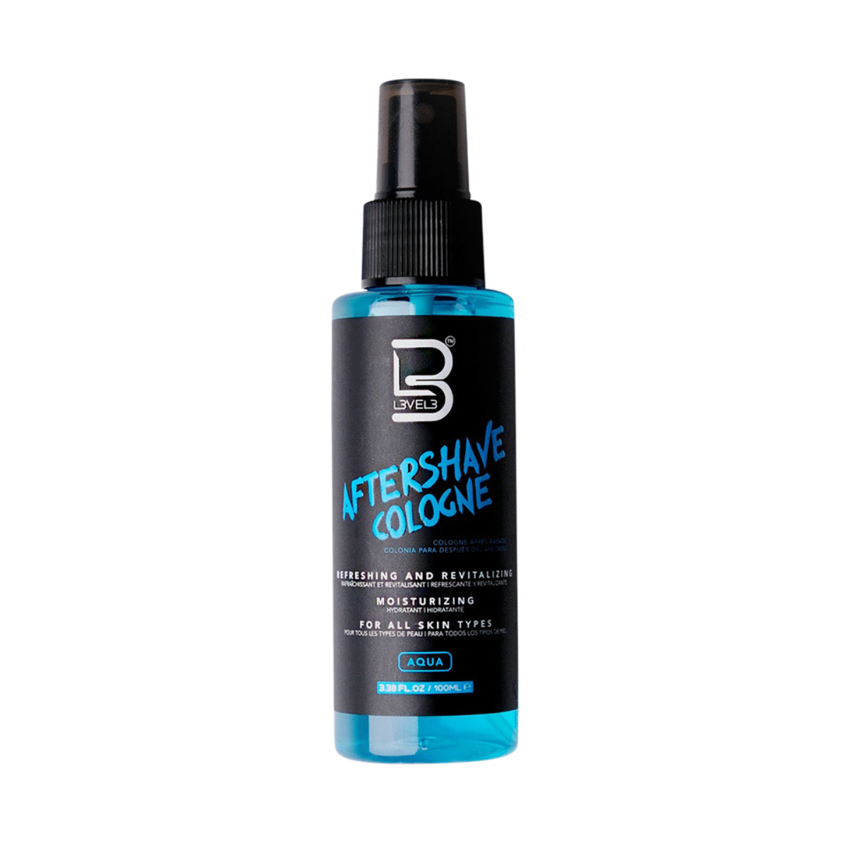 L3VEL3 Aftershave Cologne Aqua - 100ml