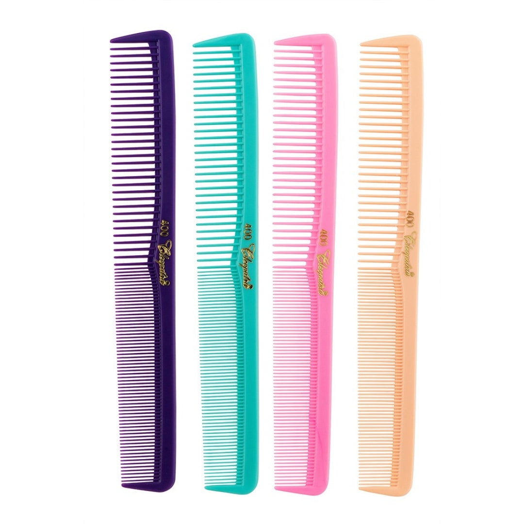 Krest Cleopatra Cutting Comb 400 - Hot Colours