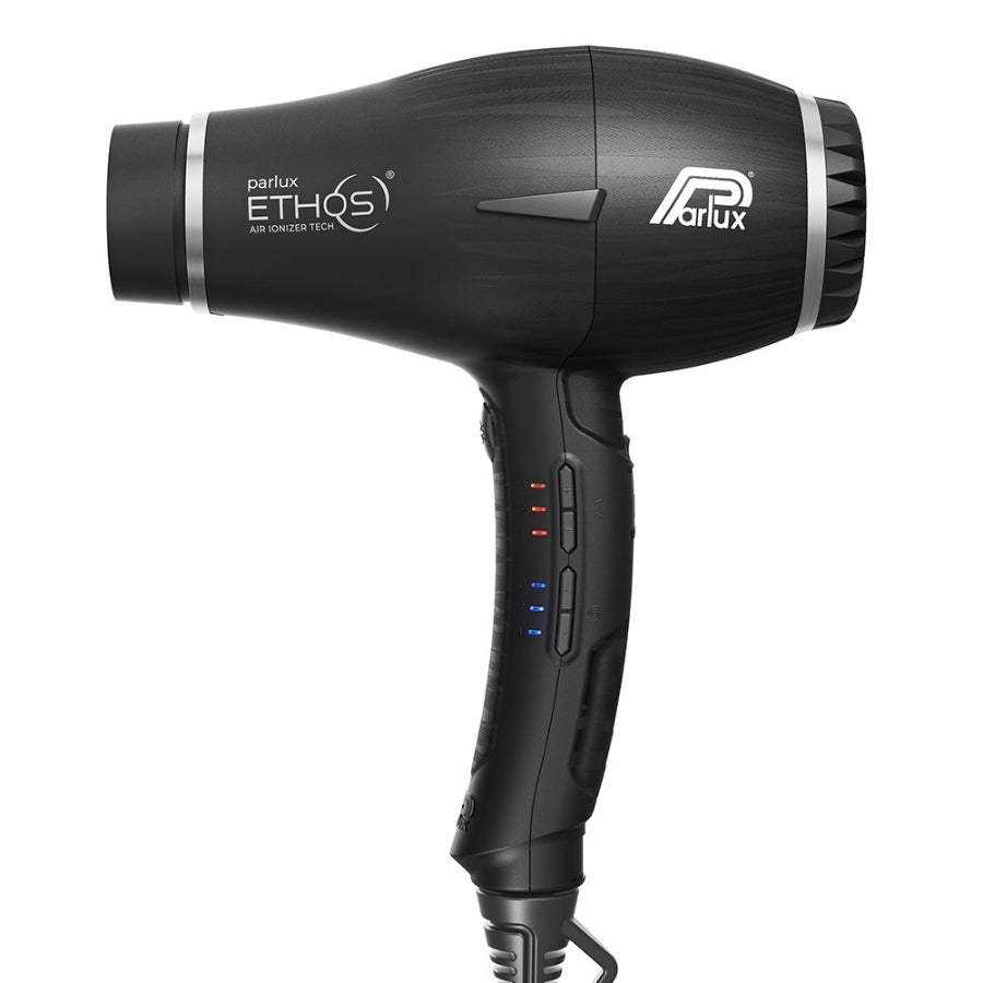 Parlux Ethos Air Ionizer Tech Hair Dryer - Black