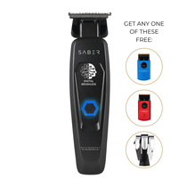 StyleCraft by Silver Bullet Saber Digital Brushless Hair Trimmer Black