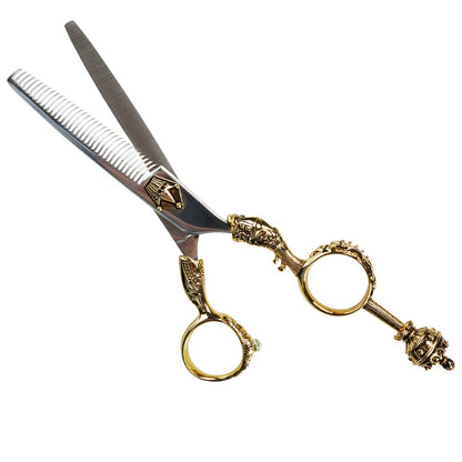 Iceman Medieval 5.5gold Thinning Scissor - Offset