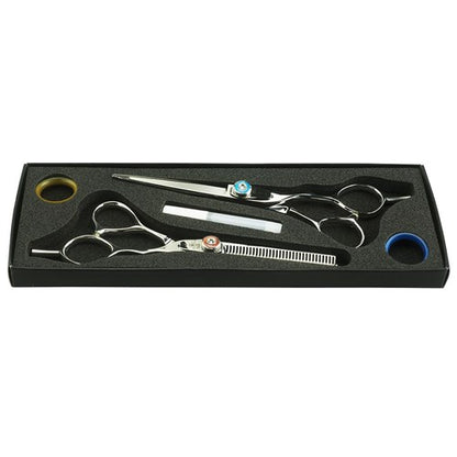 Iceman Duo Set 6 Scissor And Thinning Scissor - Offset