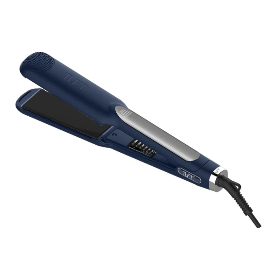 TUFT Diamond Plus 2 Inch Wide Plate Hair Straightener 200W 6609 Blue