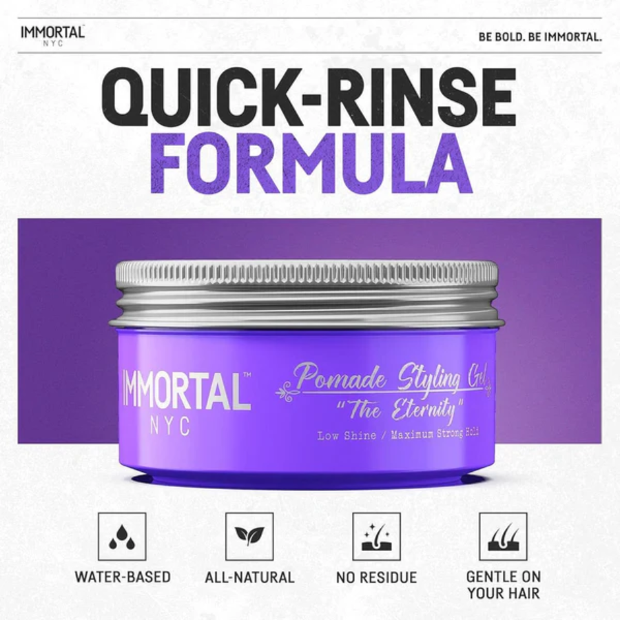 Immortal The Eternity Pomade Styling Gel 150ml