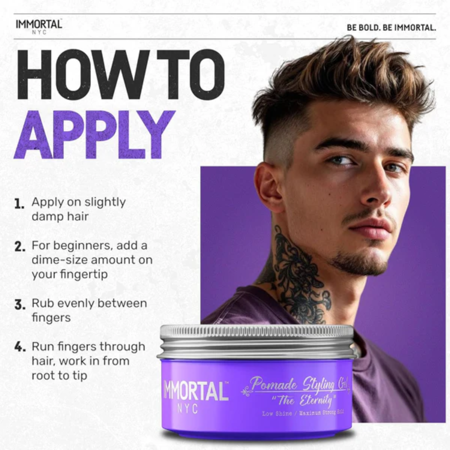 Immortal The Eternity Pomade Styling Gel 150ml