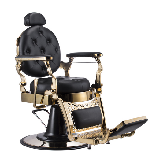 Karma Gold Coast Barber Chair - Black/ Gold
