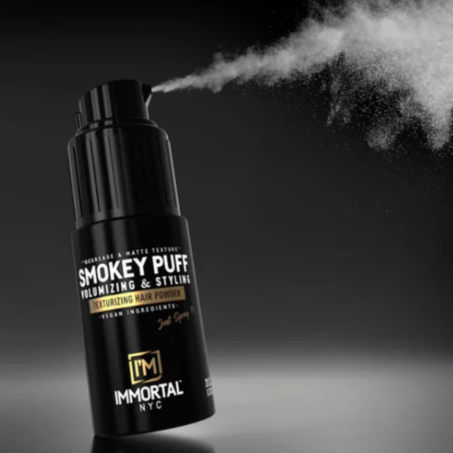 Immortal NYC Smokey Puff Volumising & Styling Powder Black 20gr