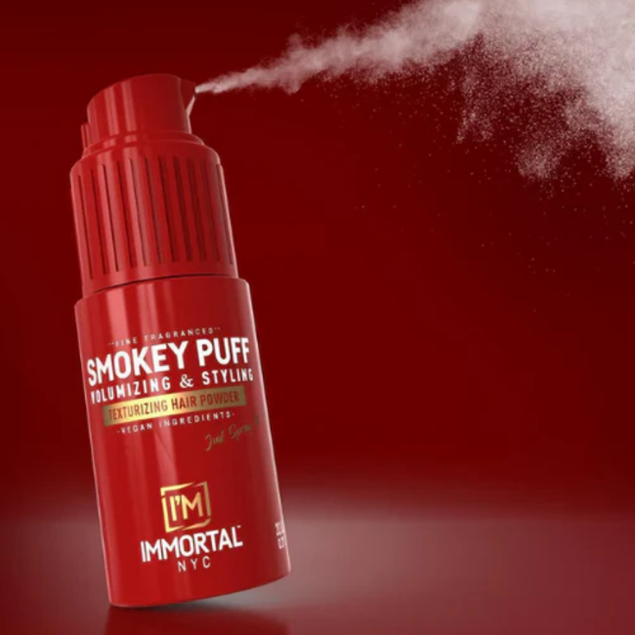 Immortal NYC Smokey Puff Volumising & Styling Powder Red 20gr