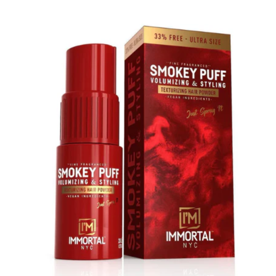 Immortal NYC Smokey Puff Volumising & Styling Powder Red 20gr