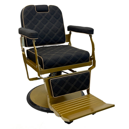 Karma Paddington Barber Chair – Black/Gold