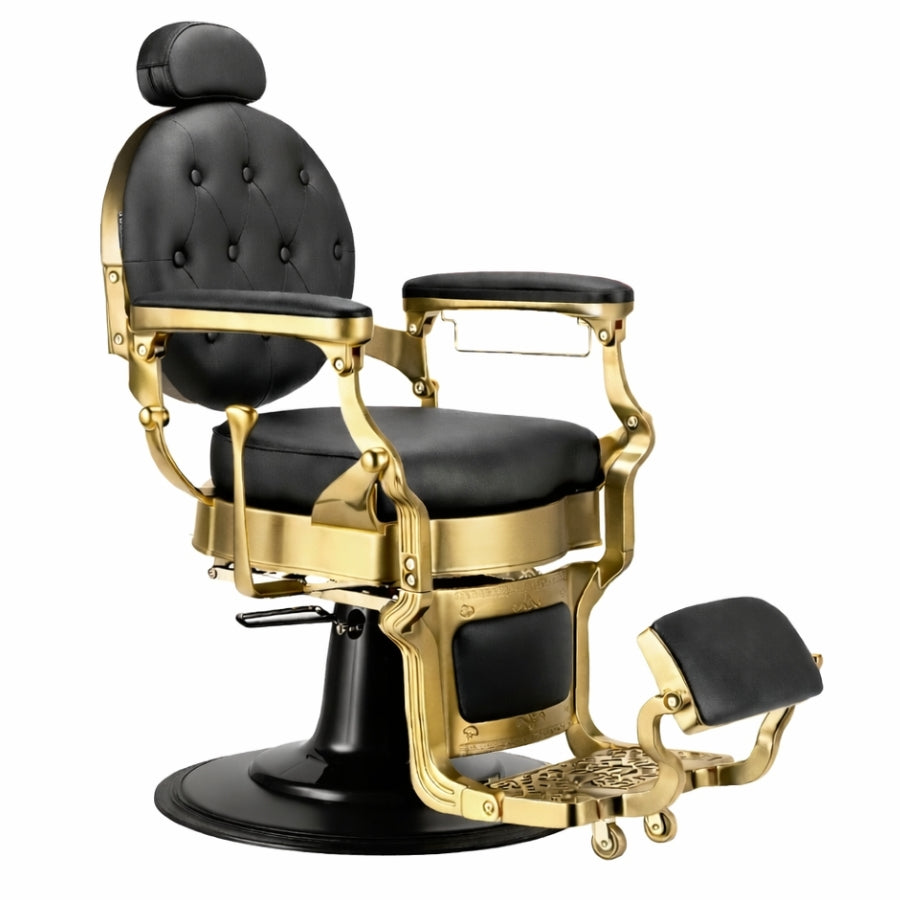 Karma Mackay Barber Chair Black & Gold
