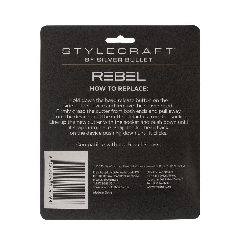 StyleCraft by Silver Bullet Rebel Shaver Replacement Blade