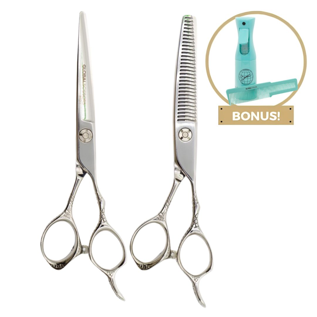 Global Scissors Dragon Haircutting Scissors Set