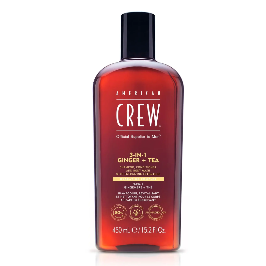 American Crew 3 in 1 Ginger + Tea 450ml