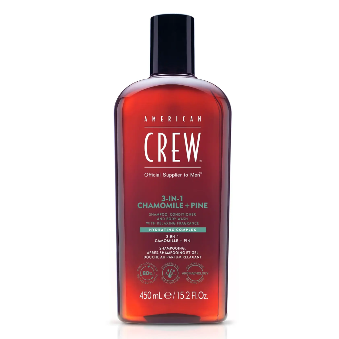 American Crew 3 in 1 Chamomile + Pine 450ml