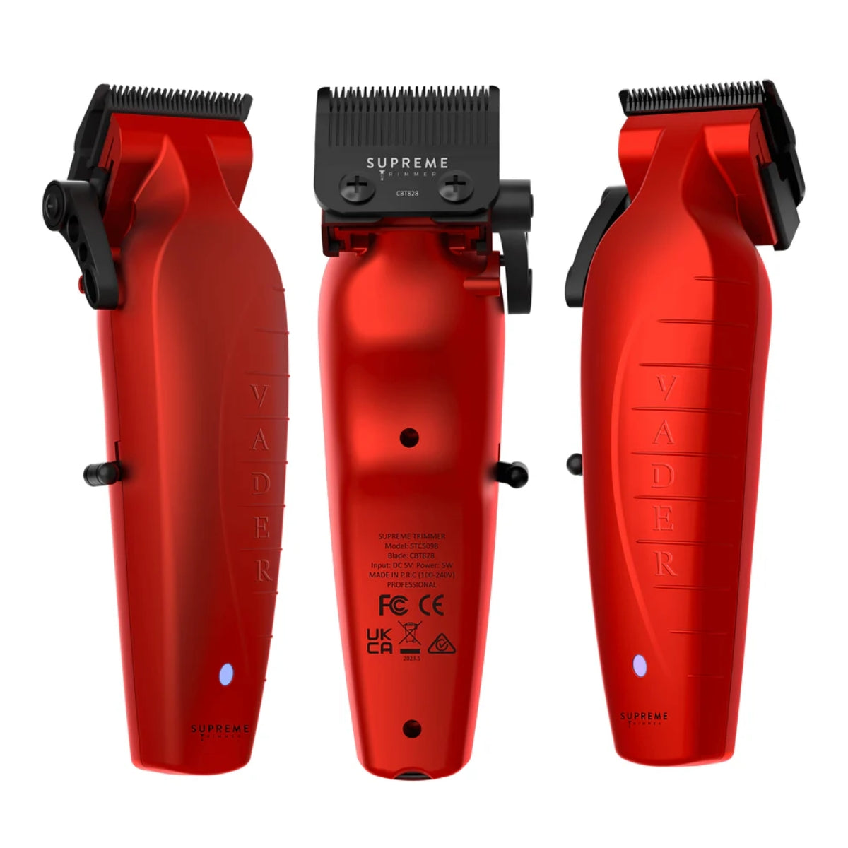 Supreme Vader Clipper & Trimmer Duo Kit – Red