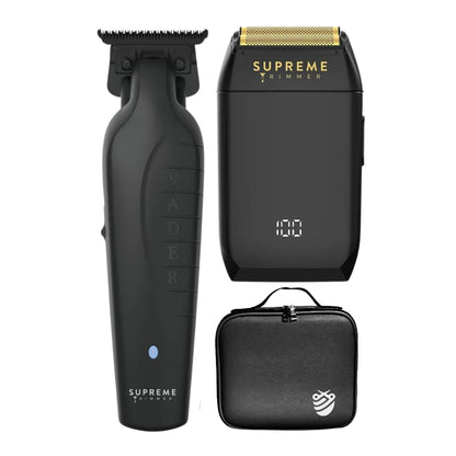 Supreme ST Vader Trimmer & Shaver Duo Kit - Black