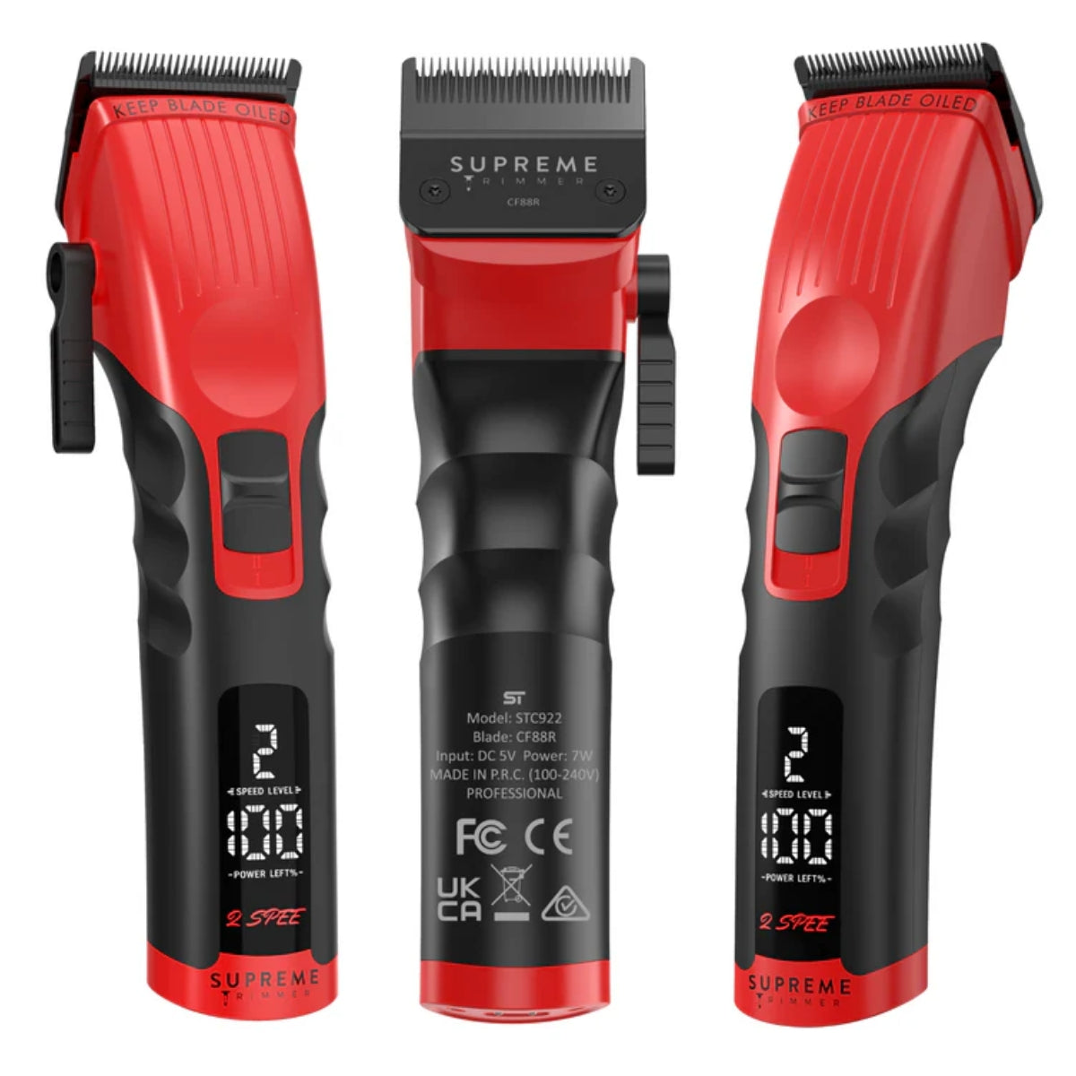 Supreme ST 2Spee Clipper - Red