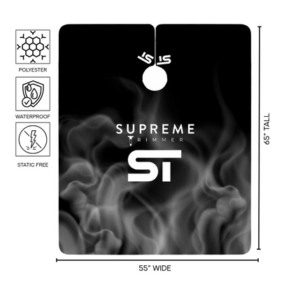Supreme ST Premium Barber Cape - Steele Smoke