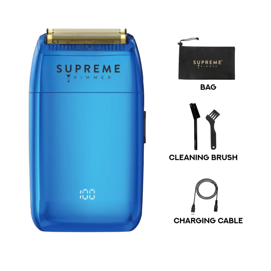 Supreme ST Crunch Lite Foil Shaver - Blue