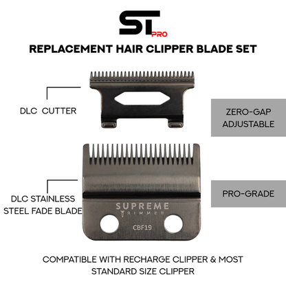 Supreme ST Fade Blade for Recharge Clipper