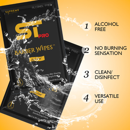 Supreme ST Aftershave Wipes