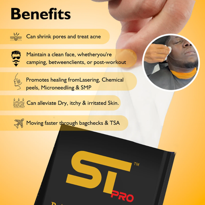 Supreme ST Aftershave Wipes