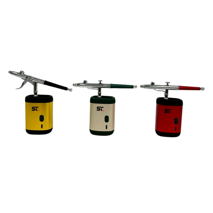 Supreme ST Airbrush Gun Kit - Red