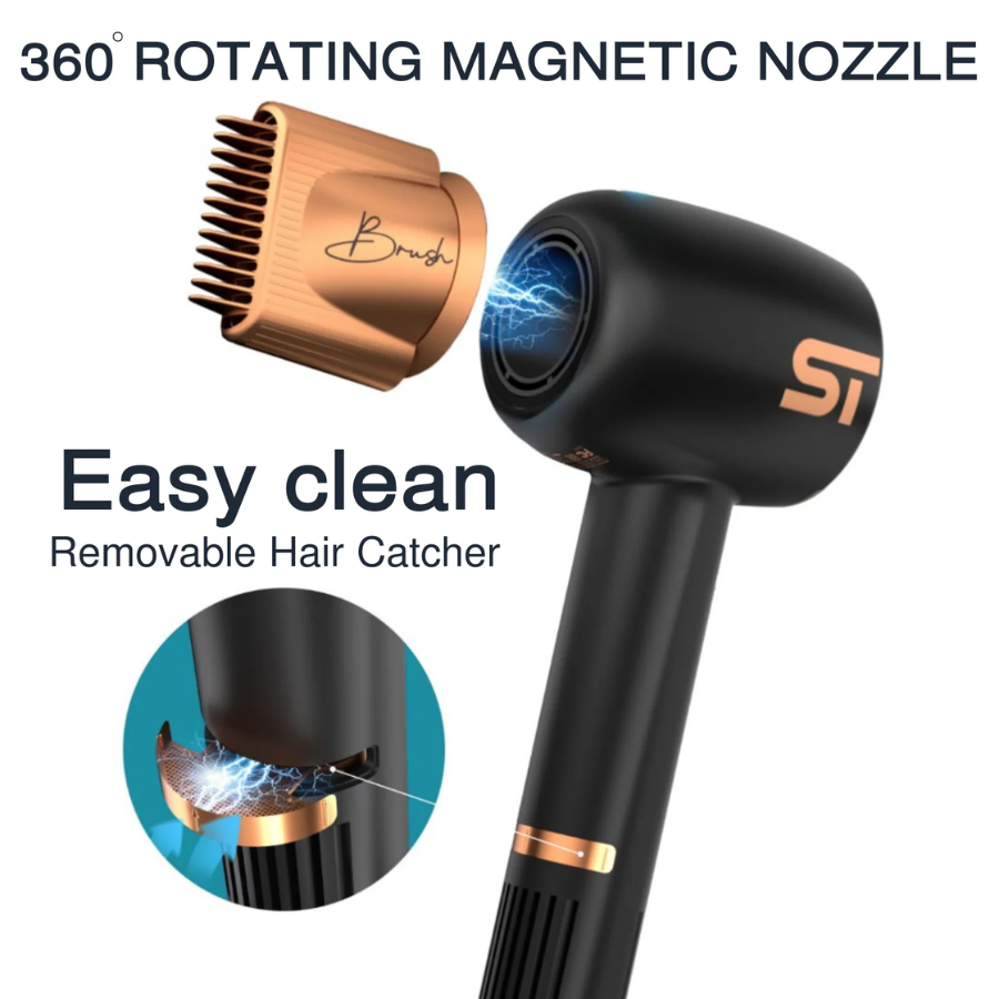 Supreme ST Hair Dryer Kit - Black