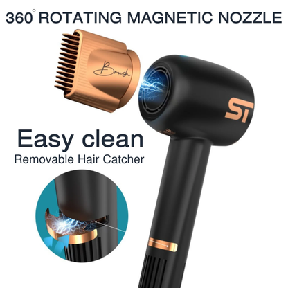 Supreme ST Hair Dryer Kit - Black