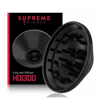 Supreme ST Curly Hair Diffuser Nozzle - Black