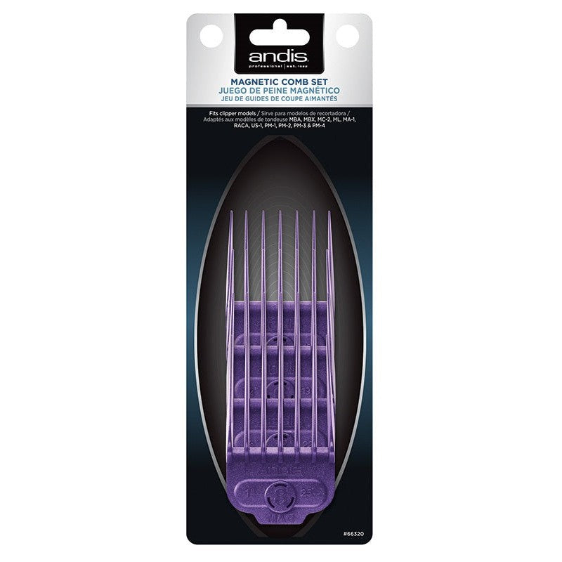 Andis Magnetic Universal Attachment Set No 5 No 6 No 7 No 8 - 4pcs