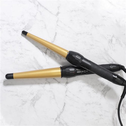 Silver Bullet Fastlane Regular Ceramic Conical Curling Iron Gold - 13mm-23mm