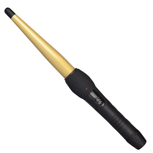 Silver Bullet Fastlane Regular Ceramic Conical Curling Iron Gold - 13mm-23mm