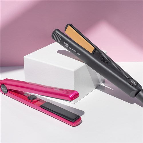 Silver Bullet Attitude Straightener - Hot Pink