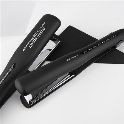 Silver Bullet Keratin 230 Silver Titanium Wide Plates Straightener - 38mm